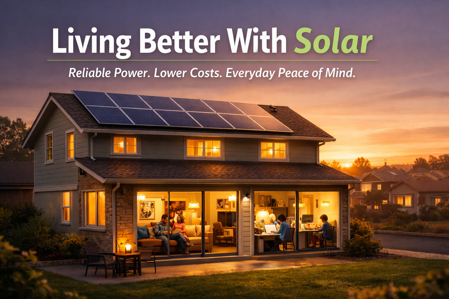 Living Better With Solar: Real Benefits You Can Feel Every Day